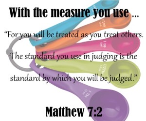 Image result for matthew 7:2